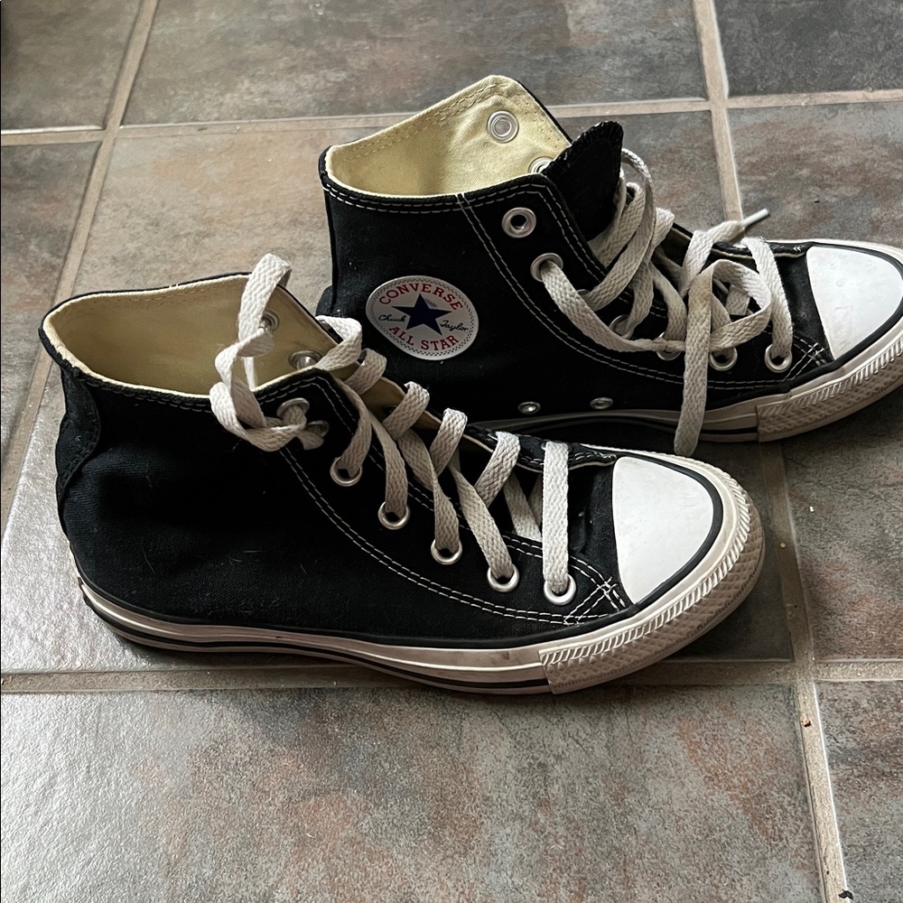 Converse Classic Black and White Sneakers